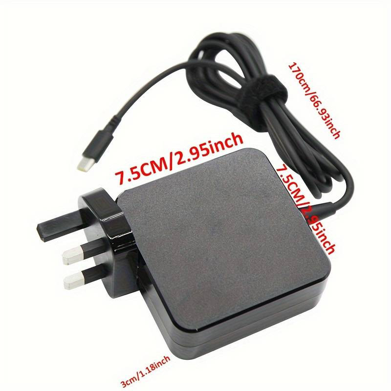 65W USB-C Fast Charger – UK Wall Plug for Laptop, Tablet & Phone - Image 5