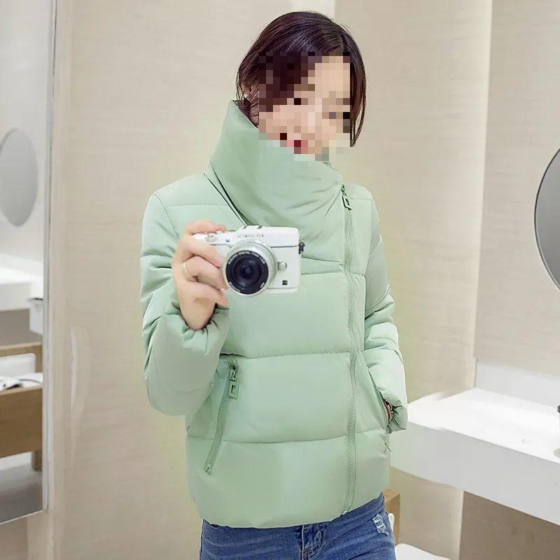 Women's Short Puffer Jacket – Warm Lightweight Padded Winter Coat - Image 5