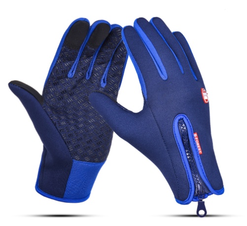 Men's Thick Warm Touch Screen Gloves – Fleece-Lined Winter Gloves - Image 6