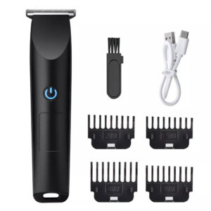 Men's Cordless Hair & Beard Trimmer – Rechargeable Grooming Clipper