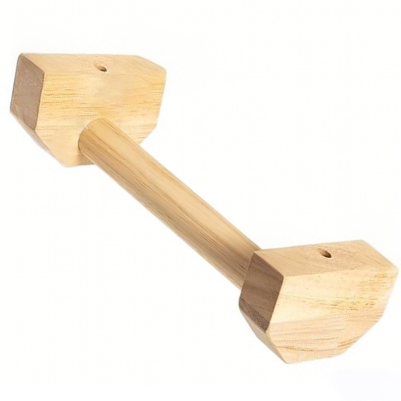 Wooden Push-Up Bars (Pair) – 30cm Non-Slip Parallettes for Home Workouts - Image 4