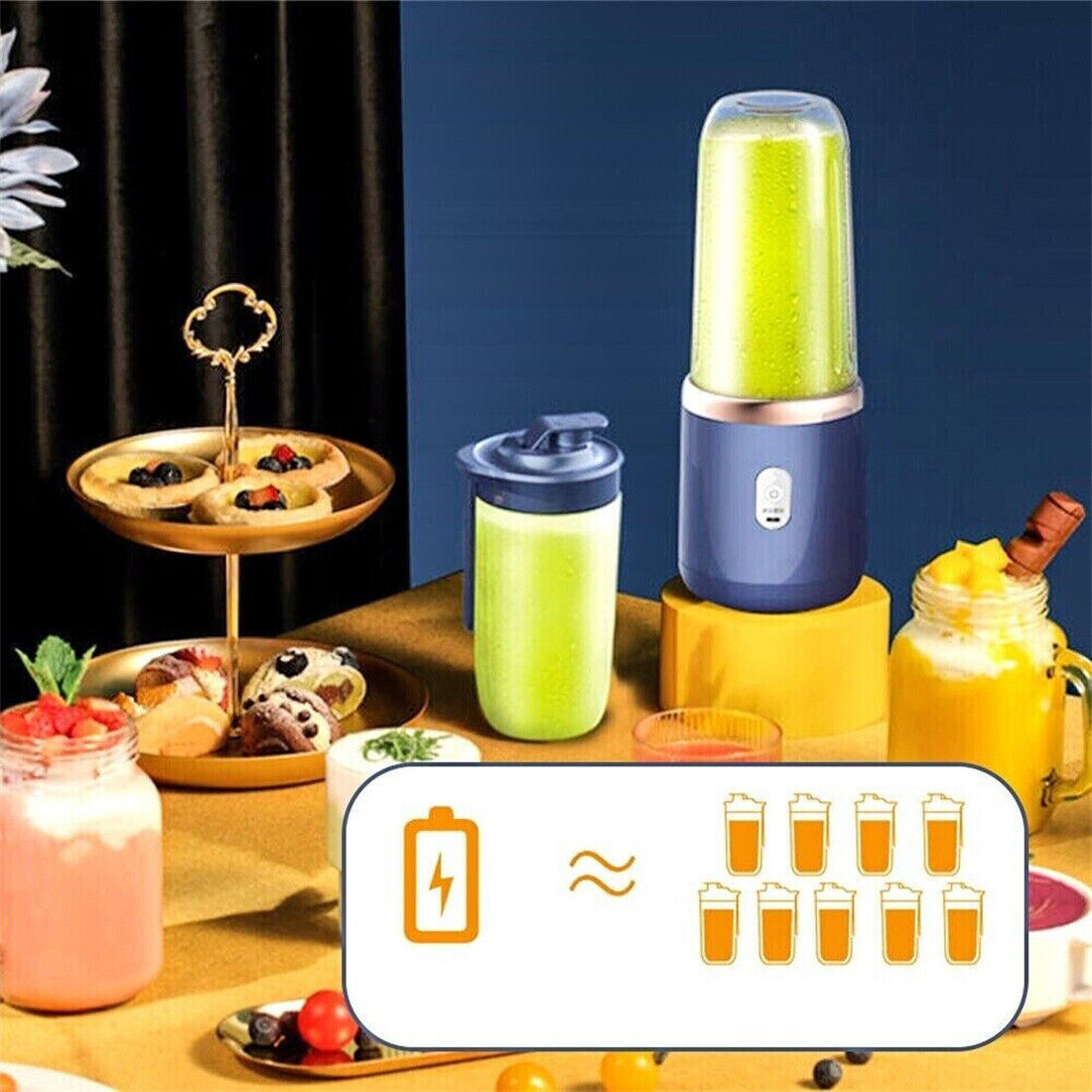 Portable Blender – USB Rechargeable Personal Smoothie & Juice Maker - Image 9