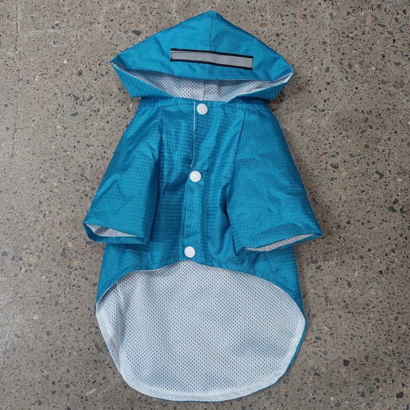Reflective Waterproof Hooded Dog Raincoat – Rain Jacket for Small Dogs - Image 2